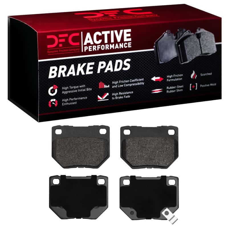DFC — DFC 06-07 Subaru Impreza Rear Active Performance Pads - Low Metallic
DFC Brake Pad Set - view 4