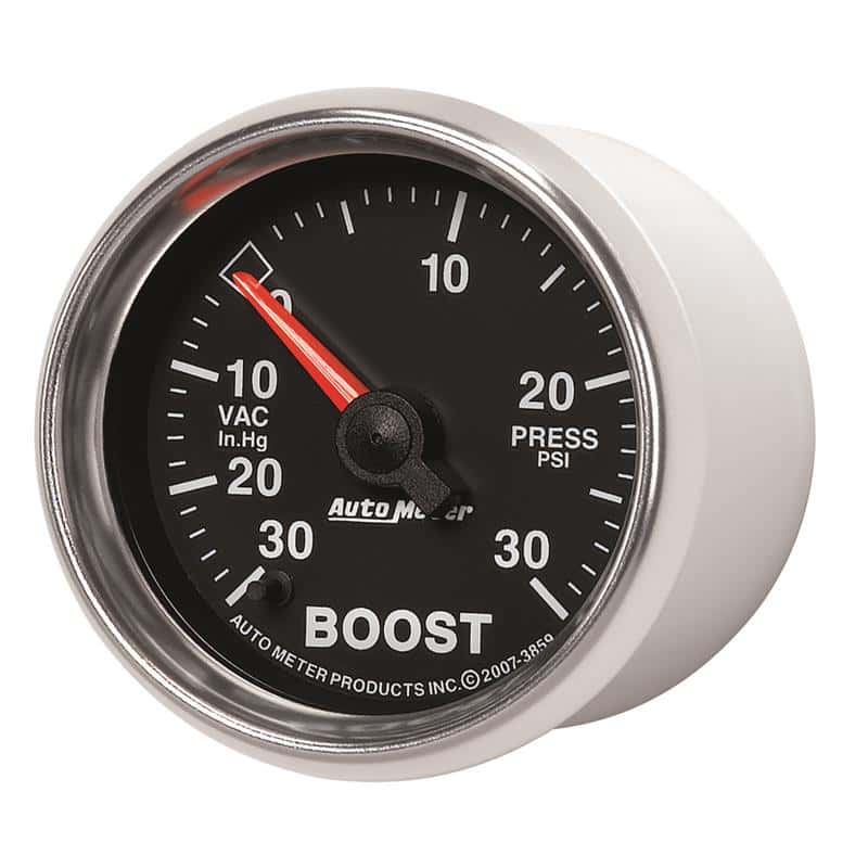 AutoMeter — Autometer GS 30inhg-30PSI Digital Vac/Boost Gauge
2-1/16" BOOST-VAC, 3 - view 2