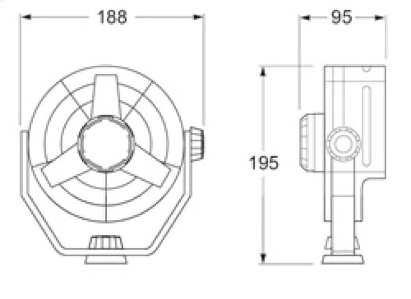 Hella — Hella Fan Turbo 2Speed 12V Wht - view 5