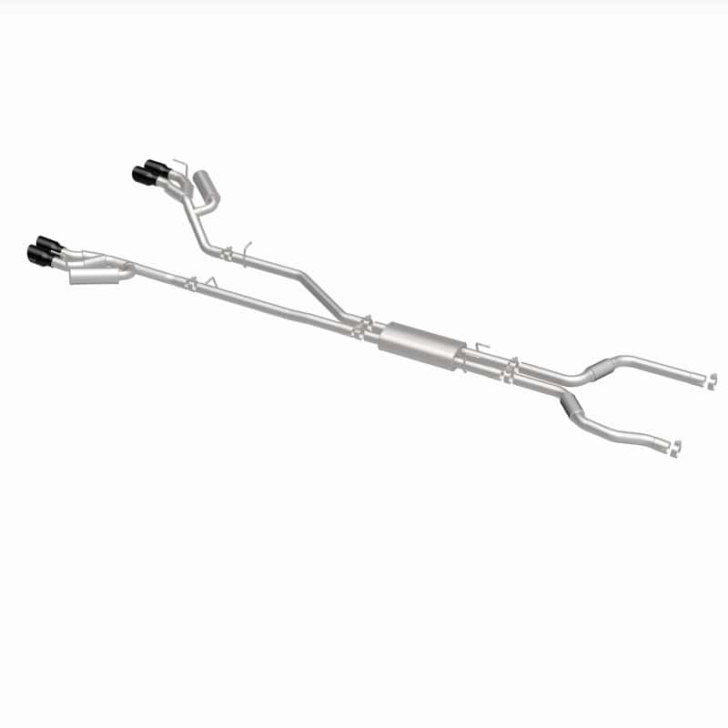 Magnaflow — MagnaFlow 20-21 Ford Explorer 3.0L V6 Dual Exit Quad Black Chrome Tip Street Series Cat-Back Exhaust - view 14