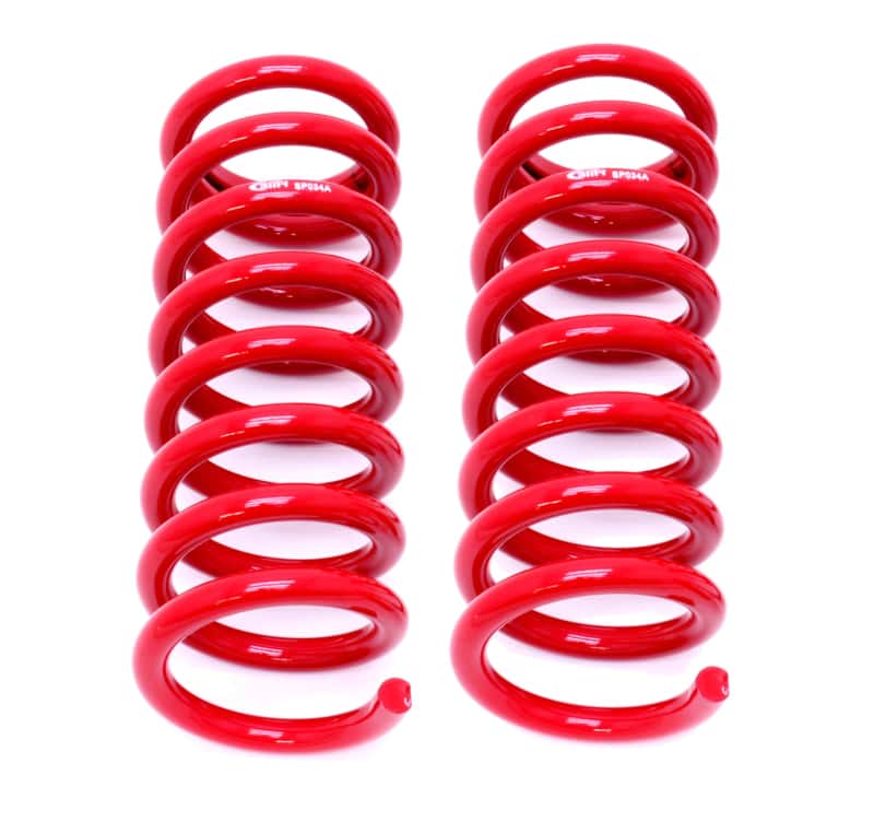 BMR Suspension — BMR 64-72 A-Body Front Lowering Springs - Red
Lowering Springs - view 1