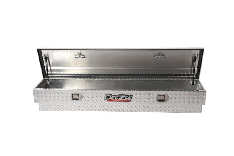 Dee Zee — Dee Zee Universal Tool Box - Red Side Mount BT Alum 60In
ToolBxTrkBedSideRail - view 3