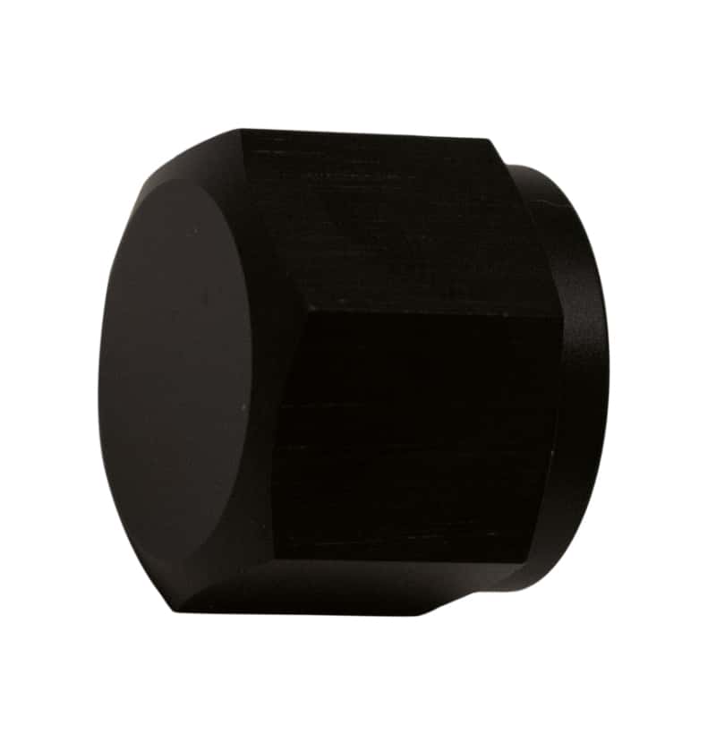 DeatschWerks — DeatschWerks 8AN Female Flare Cap - Anodized Matte Black
Lines & Fittings - view 1