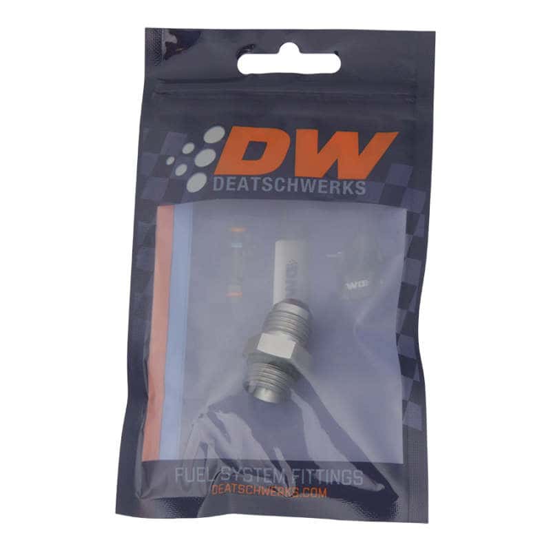 DeatschWerks — DeatschWerks 6AN ORB Male To 6AN Male Flare Adapter (Incl. O-Ring) - view 2