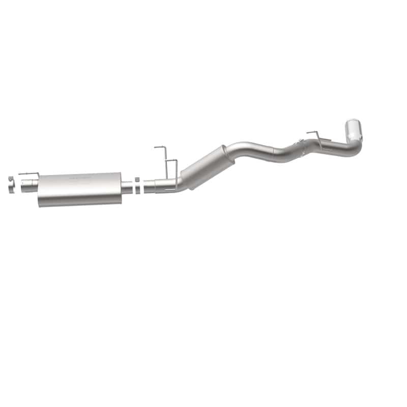 Magnaflow — MagnaFlow Cat-Back, SS, 4in, Single Pass Side Rear Exit 5in Tip 14-15 Ram 2500 6.4L V8 CC LB/MC SB
Cat-Back - view 17