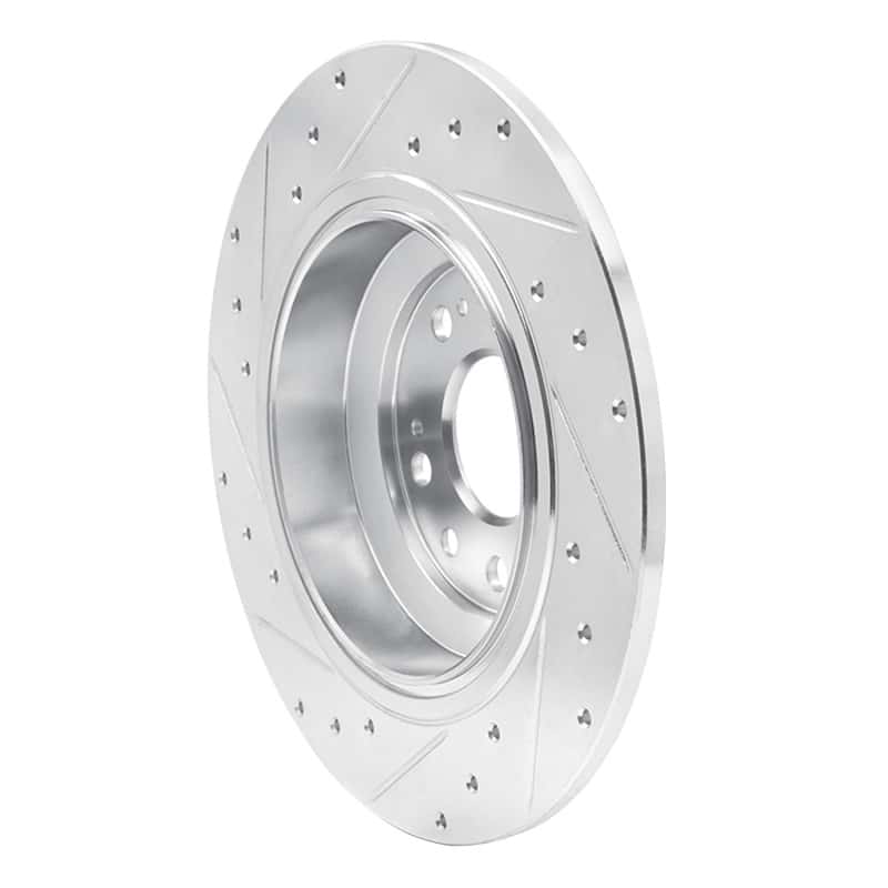 R1 Concepts — R1 09-14 Acura TL Rear Right Drilled & Slotted Silver Brake Rotor
R1 Brake Rotor Drill - view 4