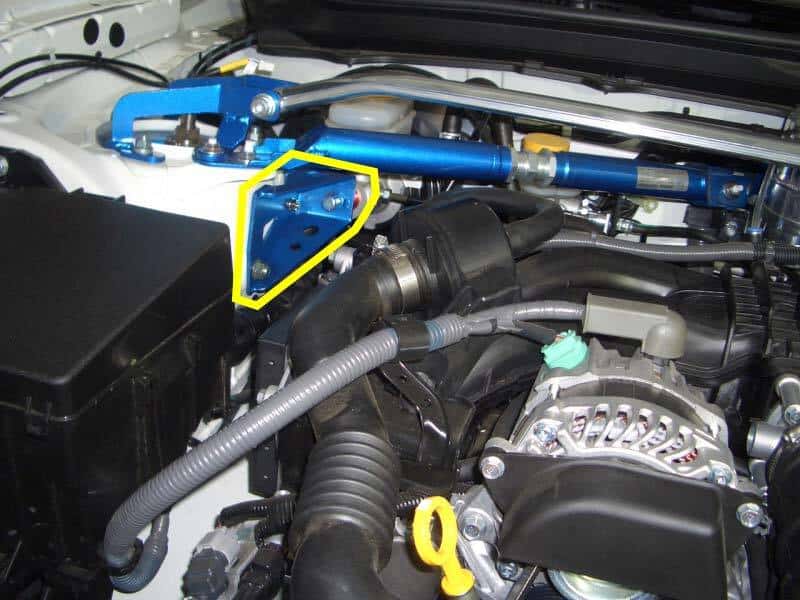 Cusco — Cusco 2022+ Toyota GR86 / Subaru BRZ Brake Master Cylinder Stopper *RHD ONLY* - view 2