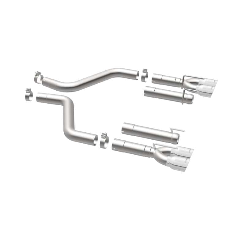 Magnaflow — MagnaFlow Axle-Back, SS, 3in, Quad Split Rear 3.5 Tips 2015 Dodge Challenger incl SRT Hellcat
Axle-Back - view 18