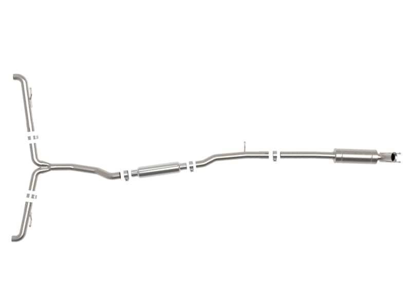 aFe — aFe Mercedes Benz GLA250 14-19 L4-2.0L (t) MACH Force-Xp 2-1/2in to 2-1/4in 304 SS Cat-Back Exhaust
Cat-Back Exhaust - view 2