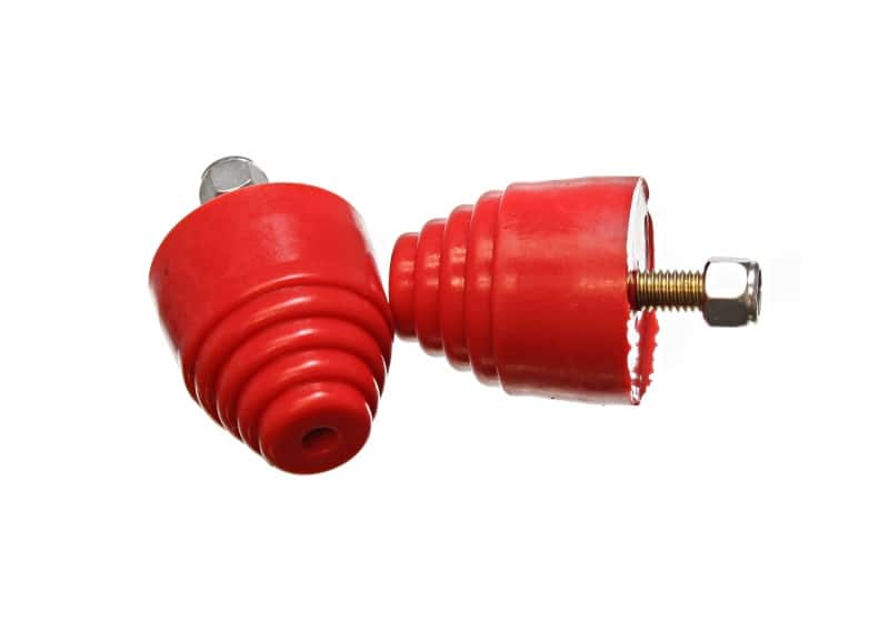 Energy Suspension — Energy Suspension All Purpose Red Bump Stop Set 2 1/8 inch Tall / 2 inch dia. (2 per set)
Jounce Bumper Kit - view 1