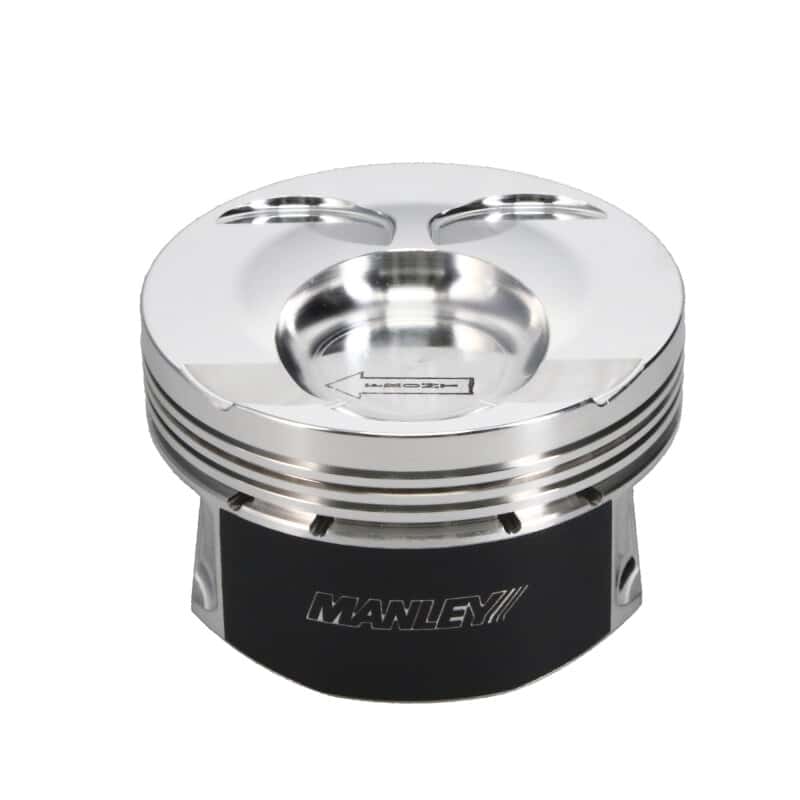 Manley Performance — Manley Ford 3.5L Ecoboost 3.642in Bore 1.239in Comp Height -5.0cc Dish Piston Set
Piston Set - view 2