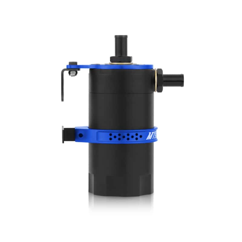 Mishimoto — Mishimoto Universal Baffled Oil Catch Can - Blue - view 5