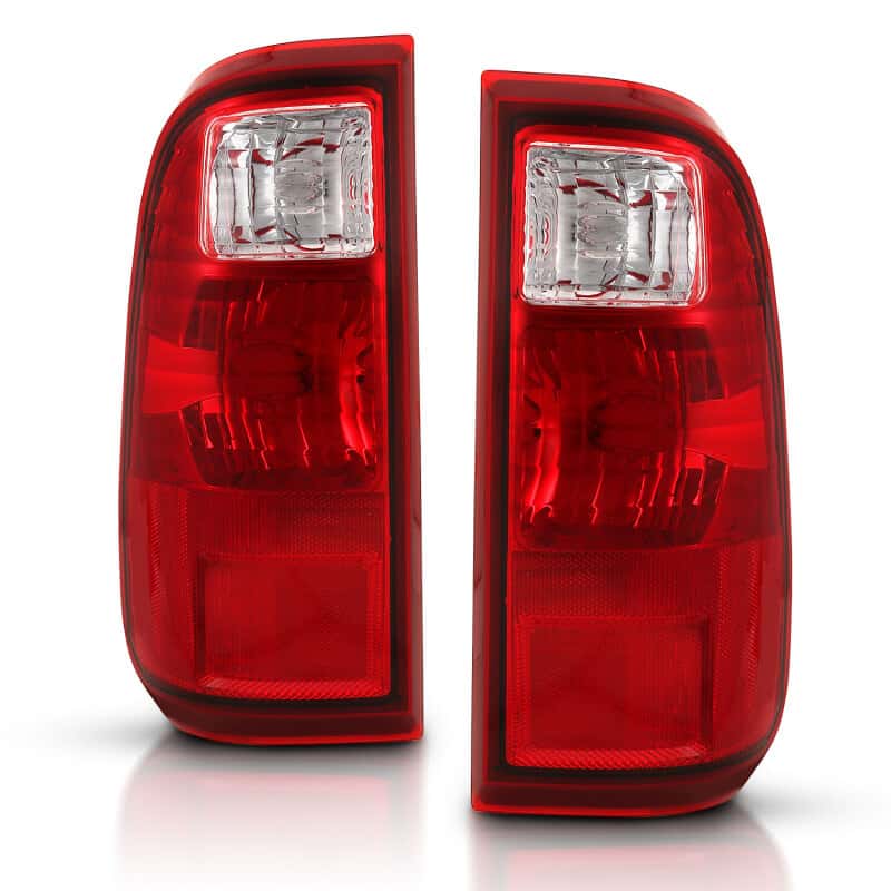ANZO — ANZO 2008-2016 Ford F-250 Taillight Red/Clear Lens (OE Replacement) - view 7