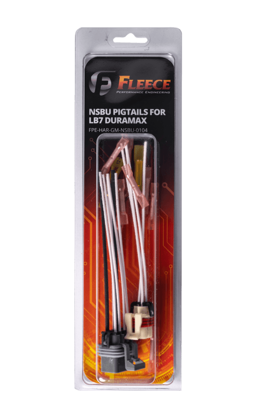 Fleece Performance — Fleece Performance 01-04 GM 2500/3500 Duramax (w/Allison Transmission) NSBU Pigtails
Wiring Hrnss Cnnctr - view 5