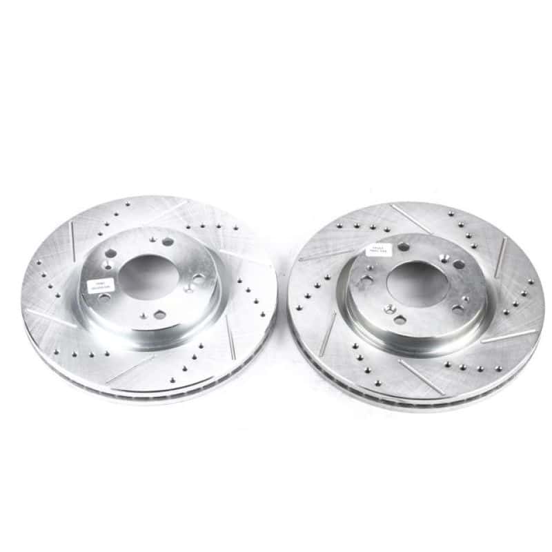 PowerStop — Power Stop 06-12 Mitsubishi Eclipse Front Evolution Drilled & Slotted Rotors - Pair
PowerStop XPR - view 1