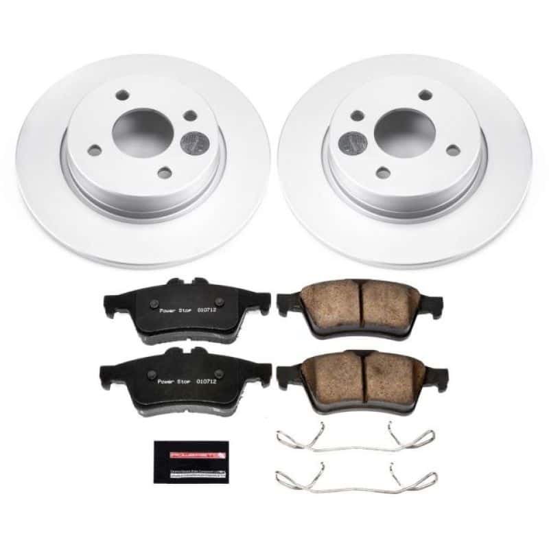 PowerStop — Power Stop 2018 Ford EcoSport Rear Z17 Evolution Geomet Coated Brake Kit - view 1