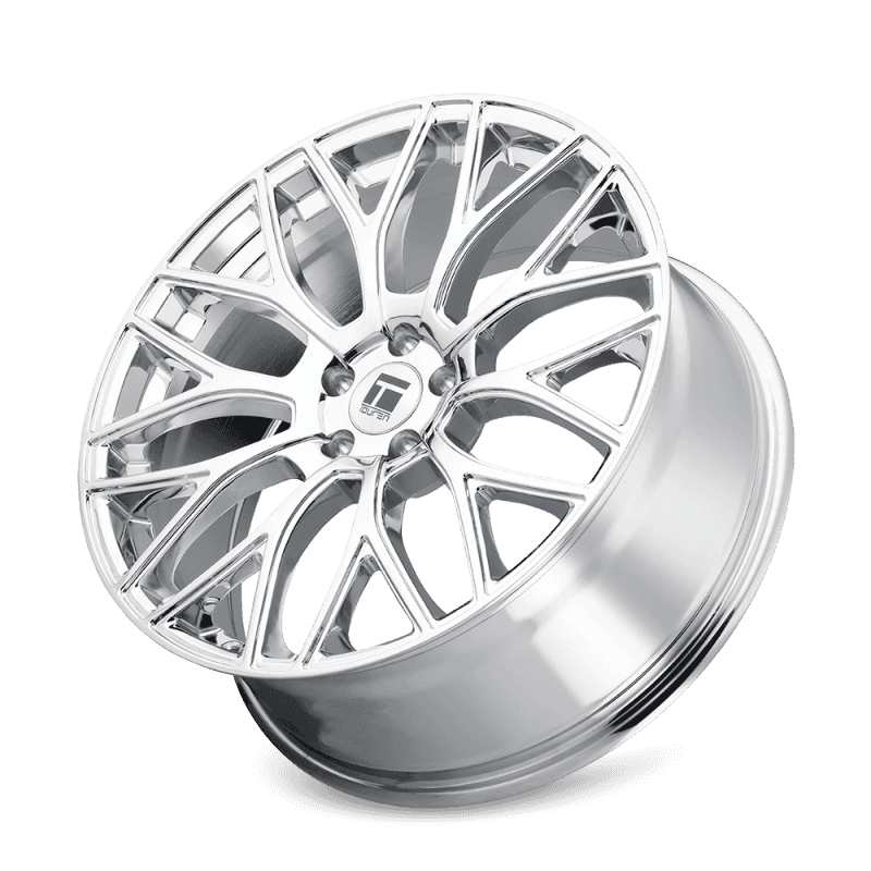 Touren — Touren 3276 TR76 20x8.5 / 5x112 BP / 35mm Offset / 66.56mm Hub Chrome Wheel
TOUREN 3276 - view 3