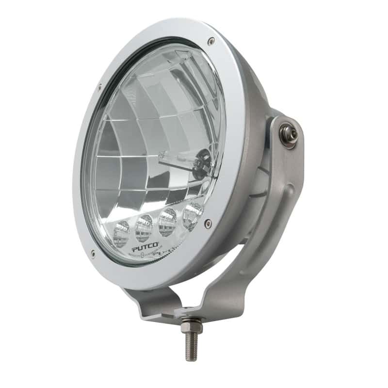Putco — Putco HID Lamp w/3 LED DayTime Running Lights - 6in Silver Housing w/ Clear Lens HID Off Road Lamps
Offroad/Racing Lamp - view 4