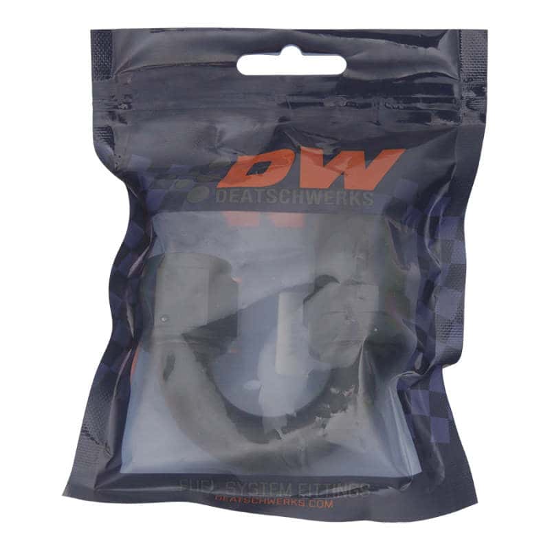 DeatschWerks — DeatschWerks 10AN Female Flare Swivel 180-Degree Hose End PTFE - Anodized Matte Black
Lines & Fittings - view 2