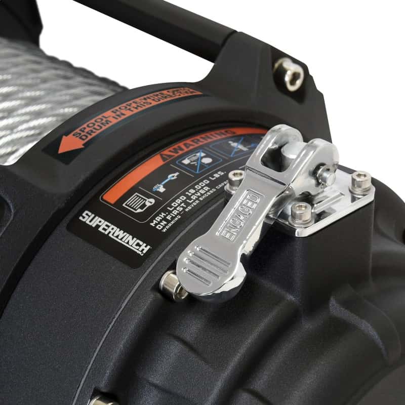 Superwinch — Superwinch 18000 LBS 12V DC Wire Rope Tiger Shark Winch
Winch - view 7