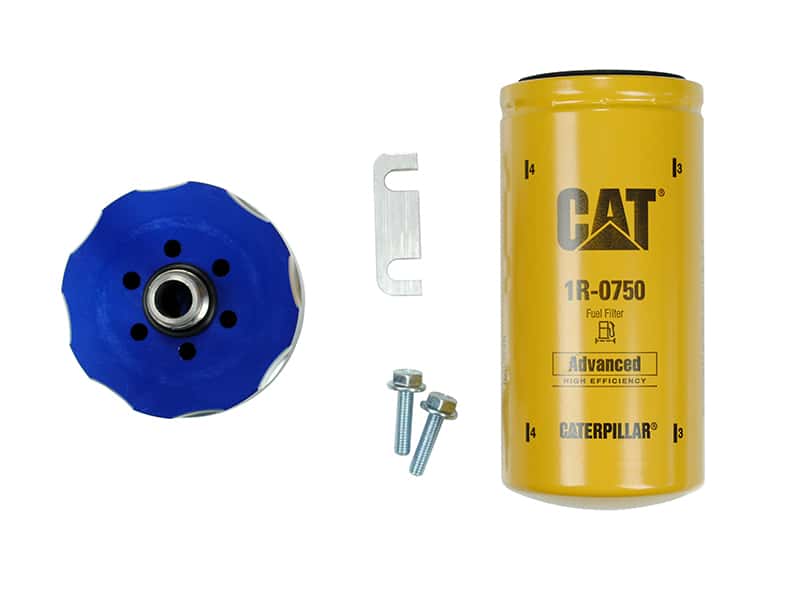 Sinister Diesel — Sinister Diesel 01-15 Chevy Duramax CAT Filter Adapter
Fuel Filter Adapter - view 2