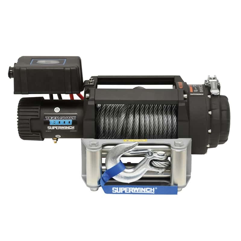 Superwinch — Superwinch 18000 LBS 12V DC Wire Rope Tiger Shark Winch
Winch - view 4