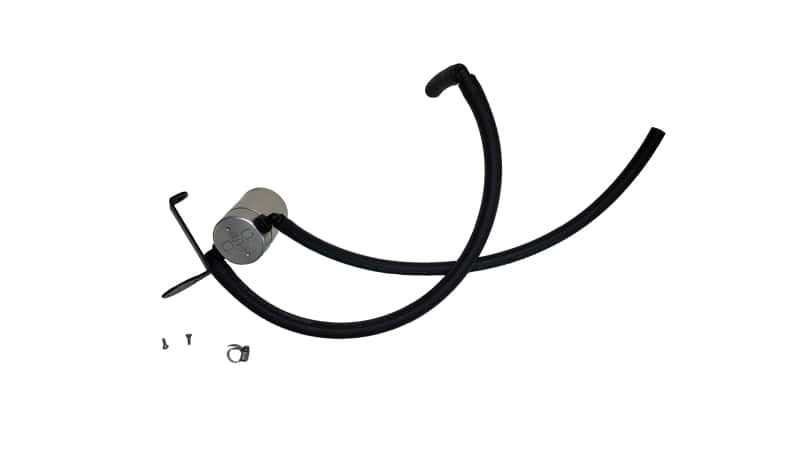J&L — J&L 22-25 Hyundai Elantra N 2.0L Oil Separator 3.0 Passenger Side - Clear Anodized
Oil Separator - view 1