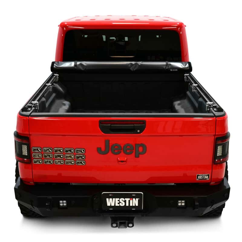 Westin — Westin 20-24 Jeep Gladiator JT 5ft. Bed Soft Roll Tonneau Cover - Black
SftRo Tonneau Cvr - view 12