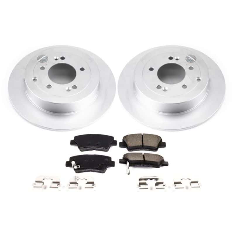 PowerStop — Power Stop 16-18 Hyundai Tucson Rear Z17 Evolution Geomet Coated Brake Kit - view 1