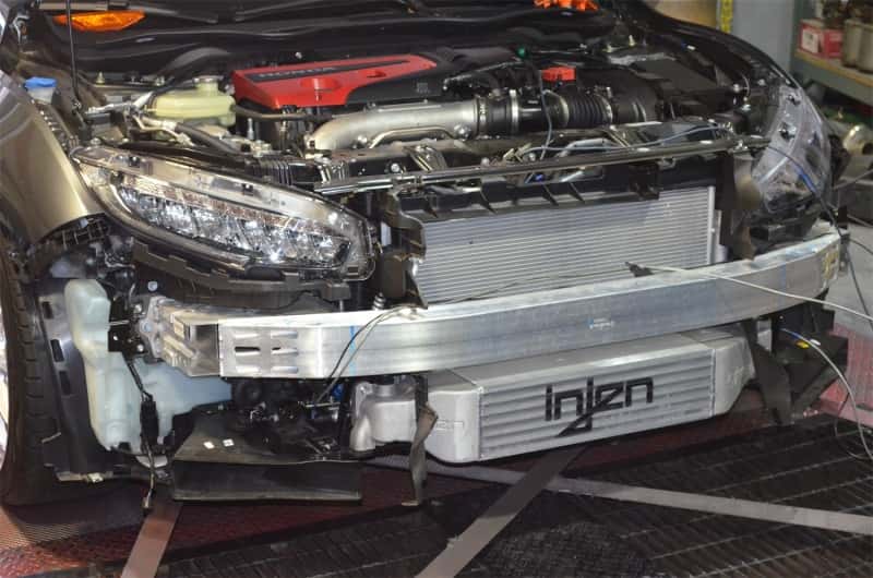 Injen — Injen 17-20 Honda Civic Type-R (FK8) I4 2.0L Bar and Plate Front Mount Intercooler
TChrgrIcoolerKit - view 7