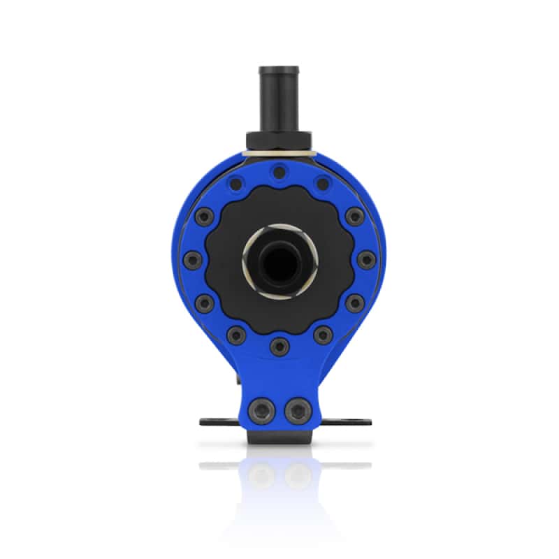 Mishimoto — Mishimoto Universal Baffled Oil Catch Can - Blue - view 6
