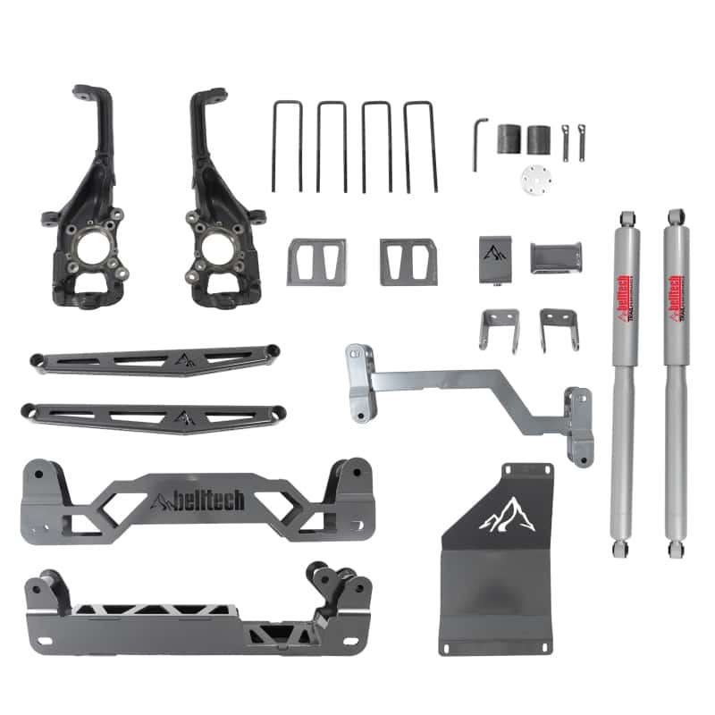 Belltech — Belltech 15-20 FORD F150 4WD 6in Lift Kit w/ Rear Trail Performance Shocks Only
LIFT KIT - view 2