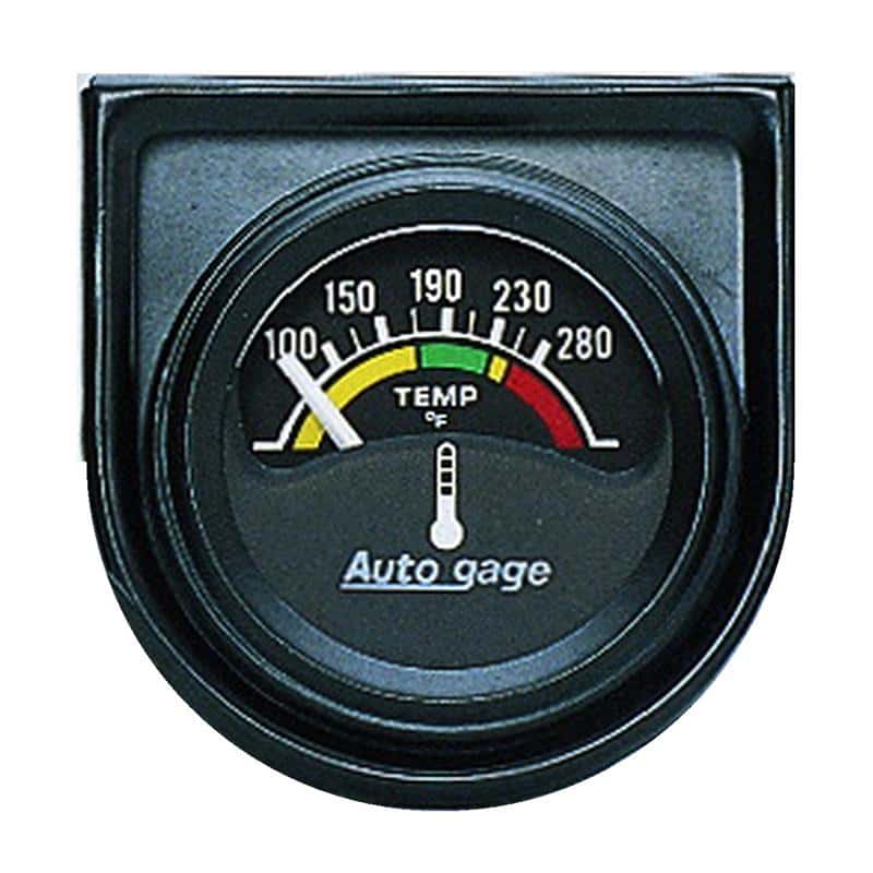 AutoMeter — AutoMeter Gauge Console Water Temp 1.5in. 280 Deg. F Elec Blk Dial Blk Bezel Autogage
1.5" WTEMP 280F E AG - view 2