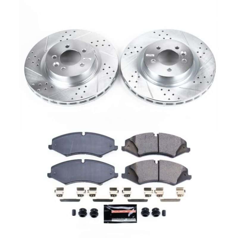 PowerStop — Power Stop 2010 Land Rover LR4 Front Z23 Evolution Sport Brake Kit - view 1