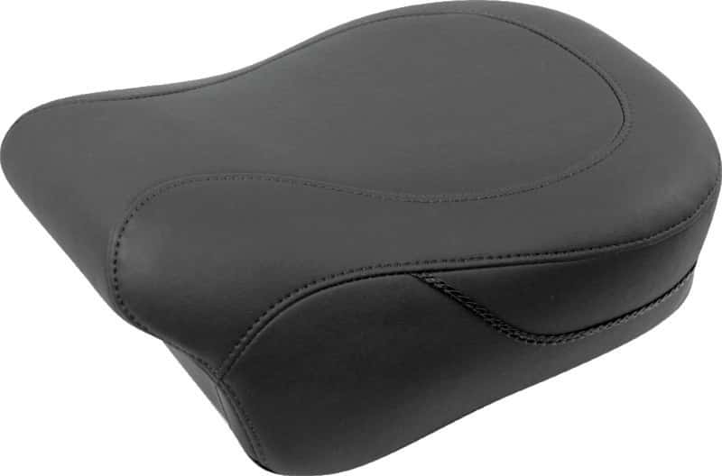 Mustang Motorcycle — Mustang 97-07 Harley Road King, 06-07 Street Glide, 00-05 Eagle Std Touring Passenger Seat - Black - view 1