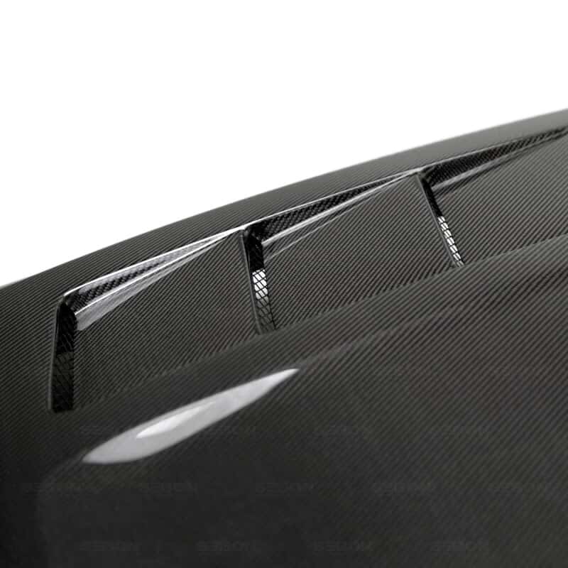 Seibon — Seibon 14-20 Toyota Tundra TS-Style Carbon Fiber Hood - view 6