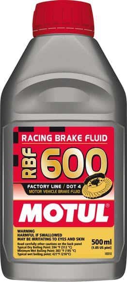Motul — Motul 1/2L Brake Fluid RBF 600 - Racing DOT 4
Racing Brake Fluid - view 3