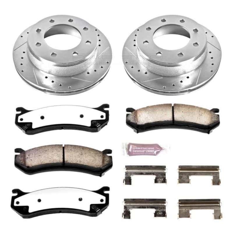PowerStop — Power Stop 01-03 Chevrolet Silverado 1500 HD Rear Z36 Truck & Tow Brake Kit - view 1