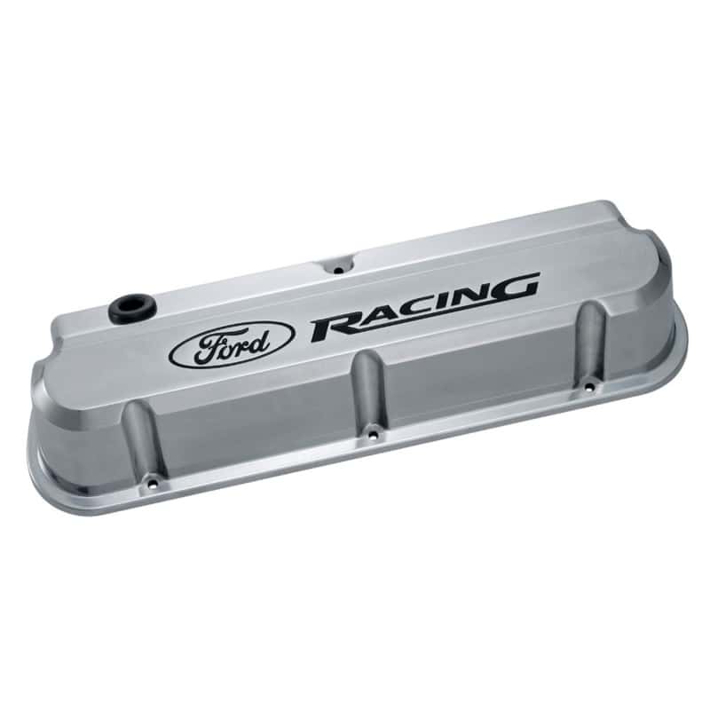 Ford Racing — Ford Racing 289-351 Slant Edge Polished Valve Cover
Valve Cover - view 1