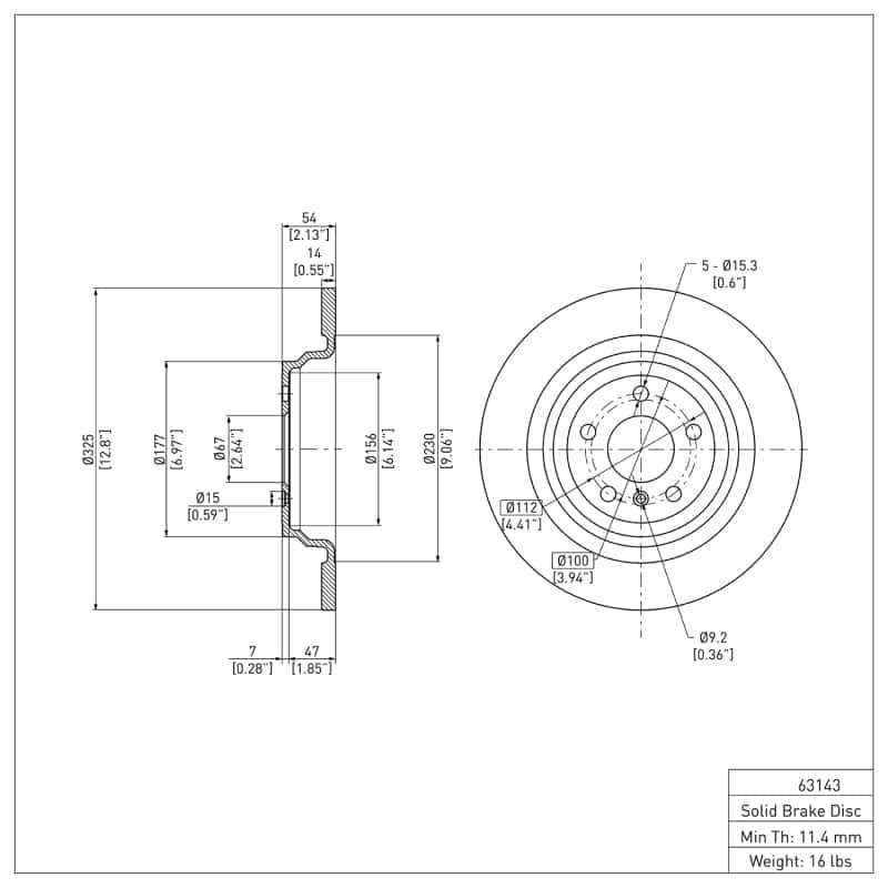 DFC — DFC 12-18 Mercedes-Benz ML250 Rear GeoSPEC Coated Rotor
DFC Brake Rotor - view 6