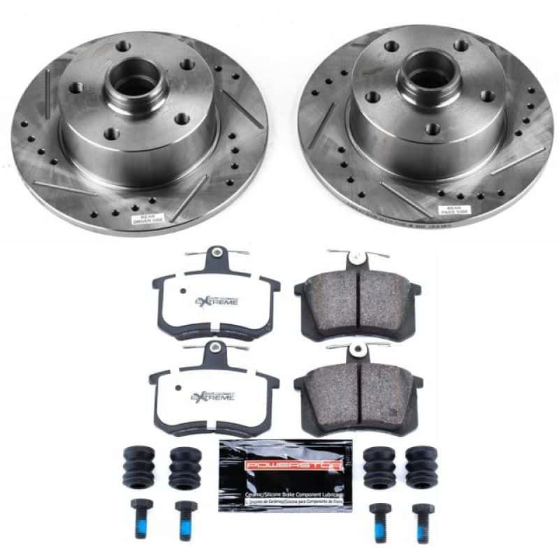 PowerStop — Power Stop 96-97 Audi A4 Rear Z26 Street Warrior Brake Kit - view 1