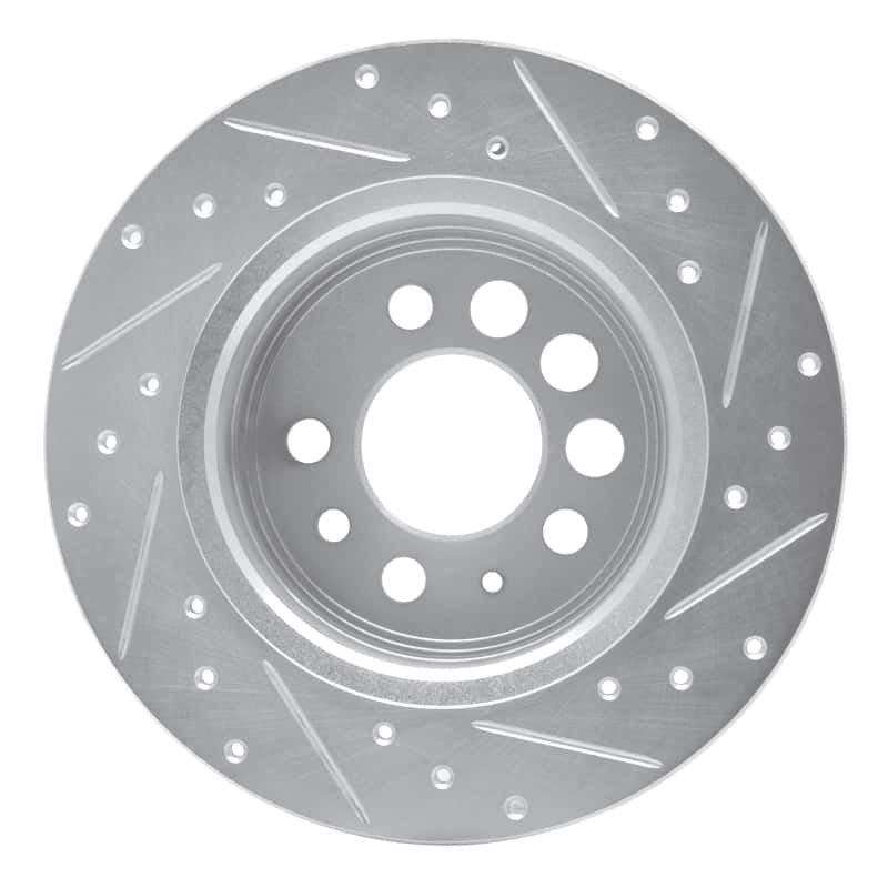 R1 Concepts — R1 1974-1995 Volvo 245 Rear Left Drilled & Slotted Silver Brake Rotor
R1 Brake Rotor Drill - view 5