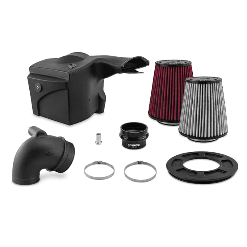 Mishimoto — Mishimoto 2019+ Ford Ranger 2.3L EcoBoost Air Intake w/ Oiled Filter
Cold Air Intake - view 1