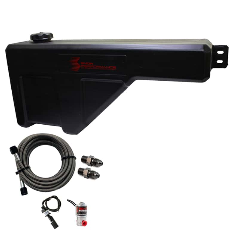 Snow Performance — Snow Performance Water Tank Upgrade 10gal (w/Braided SS Line/Brackets/Solenoid/4AN Fittings)
Tank Upgrade - view 3