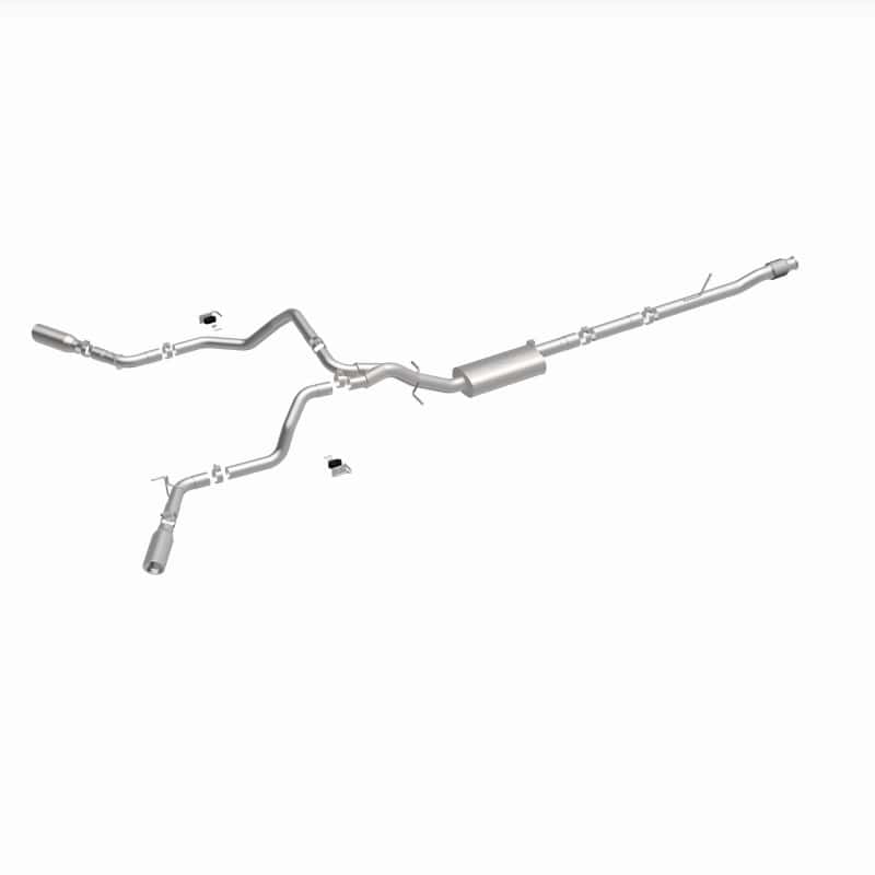Magnaflow — MagnaFlow 2019 Chevy Silverado 1500 V8 5.3L Street Series Dual Split Exit Exhaust w/ Polished Tips
Cat-Back - view 9