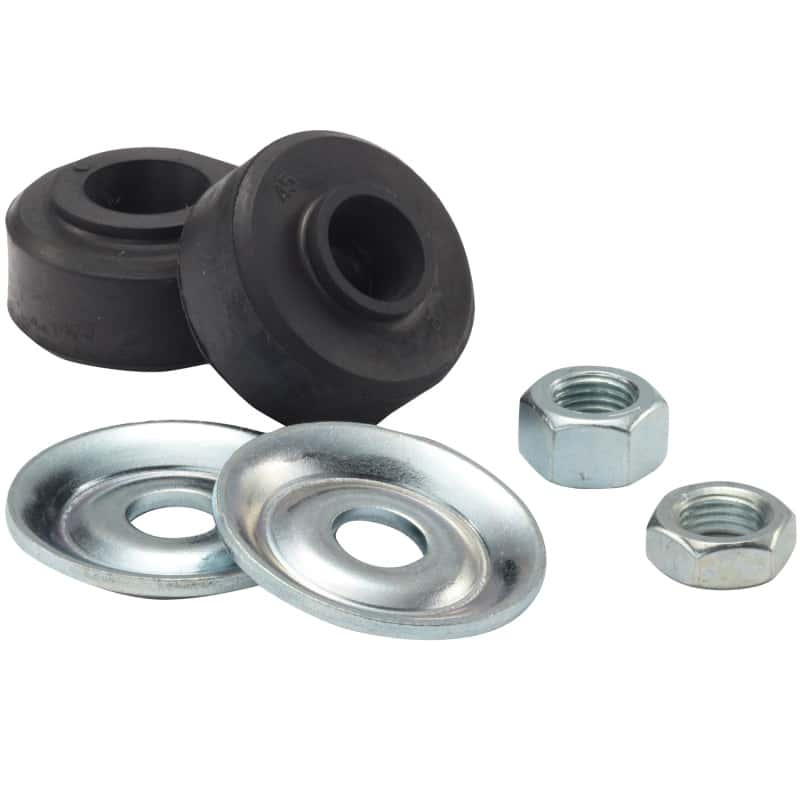 QA1 — QA1 Stud Top Bushing Kit w/Jam Nuts - 5/8in & 7/8in Hole Bushings
Stud Top Bushing Kit - view 1