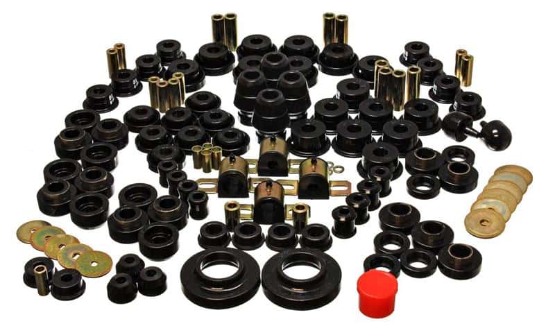 Energy Suspension — Energy Suspension 97-06 Jeep Wrangler TJ Black Hyper-Flex Master Bushing Set
Master Bushing Kit - view 4