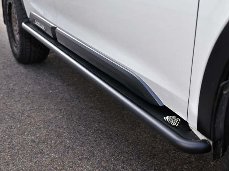 aFe — aFe POWER 20-23 Subaru Outback H4 2.4L (t) / H4 2.5L Terra Guard Trail Slider Steps - Black
Off-Road Slider - view 3