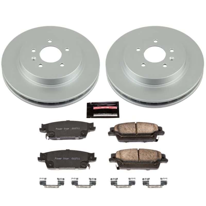 PowerStop — Power Stop 06-07 Cadillac CTS Rear Z17 Evolution Geomet Coated Brake Kit - view 1