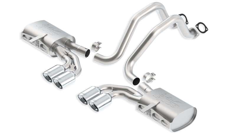 Borla — Borla 97-04 Chevrolet Corvette 5.7L 8cyl ATAK SS Catback Exhaust
Cat-Back System
ExhstSysKt - view 2
